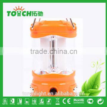 Ball Bulb ABS Plastic Lantern Light Fashion New Design Orange Camping Lamp With Inner Battery and Charger
