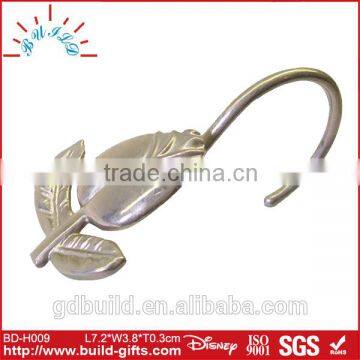 seashell shower curtain hooks/heart shaped shower curtain hooks