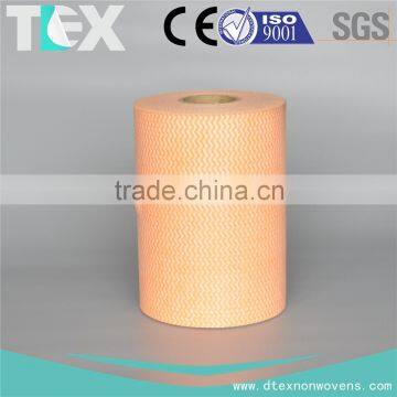 [D-TEX] Quality Control Cross Lapping Spunlace Non Woven Fabrics Printed Spunlace