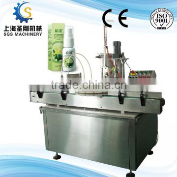 Automatic Clear Solution Spray Filling And Capping Machine For PET Bottles