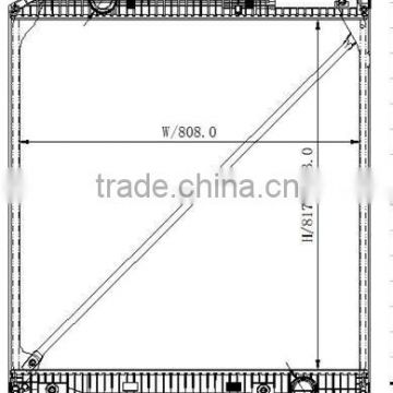 High quality Mercedes Benz truck parts Benz truck Radiator