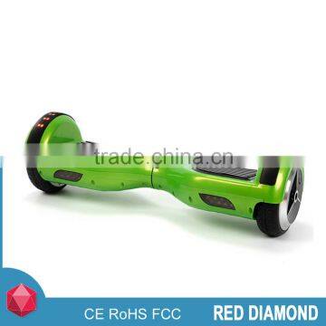 6.5inch smart balance scooter 2 wheels hoverboard with rubber bumpers and led lights