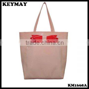 Yiwu designer PVC travel women waterproof vinyl beach bag