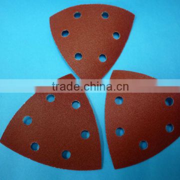 EW91 6 holes wood polishing sanding disc