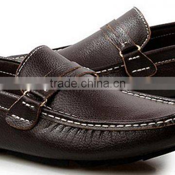 2016 Factory Price Loafers Shoes Slip on Leather Shoes for Men
