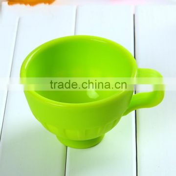 BPA free unbreakable silicone baby feeding cup