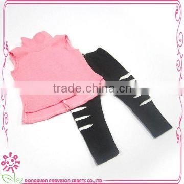 Hot Handmade Pink Clothes Fits for 18 Inch American Girl Dolls