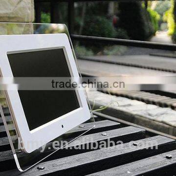 Digital Photo Frame Factory Supply 10.1 Inch Advertising Machine 1024*600 Support Built in Battery photo-3