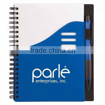 Cheap Spiral Notebook With Pen Holder