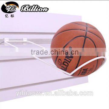 Reatil metal ball hooks basketball football display rack