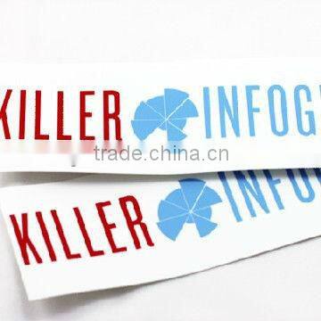 Car oval bumper sticker