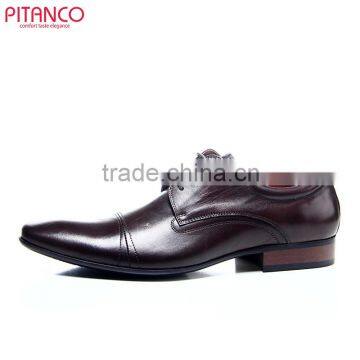 High Class Genuine Leather Shoes , Fashion Lace up Men Dress Shoes photo-2