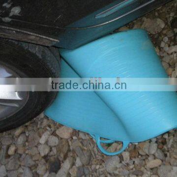 plastic flexible buckets for washing the car or mop,strong flexible plastic laundry bucket