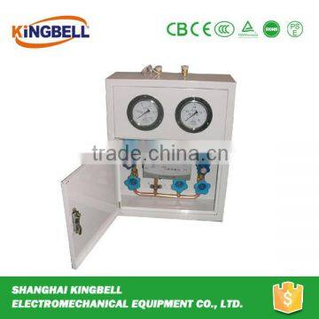 Two stage pressure reducing equipment for export