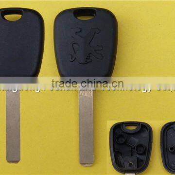 Peugeot 307 remote key for transponder key blank case cover without groove blade