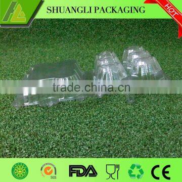 6 Packs Disposable Plastic PVC Egg Trays Transparent photo-2
