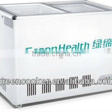 commercial horizontal chest freezer 330L chest freezer