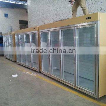 Commercial Refrigeration Equipment supermarket freezer glass door