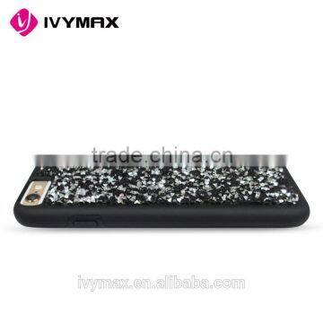 Manufacturer China Glitter Case Leather Skin Mobile Back Cover for Iphone 6s Phone Accessories Case Supplier's Choice photo-4