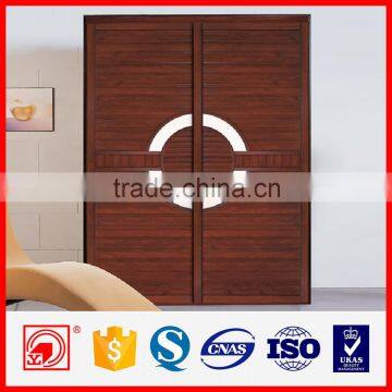 wooden carcase plastic steel door almirah for bedroom