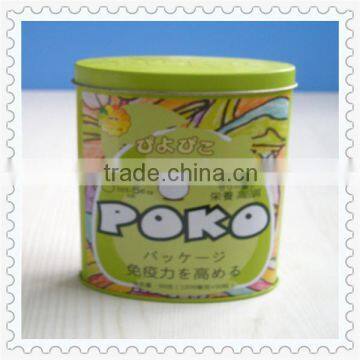 Customized Recyclable Feature Tin Can Box Supplier Round Shape Large Capacity Food Storage Metal Tin Cans photo-3