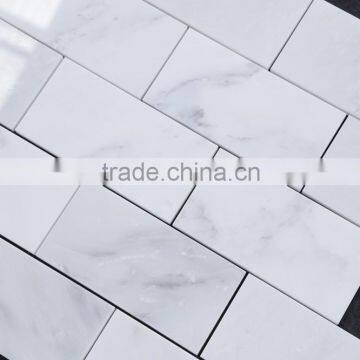 hot sale century polished marble mosaic bathroom floor tiles