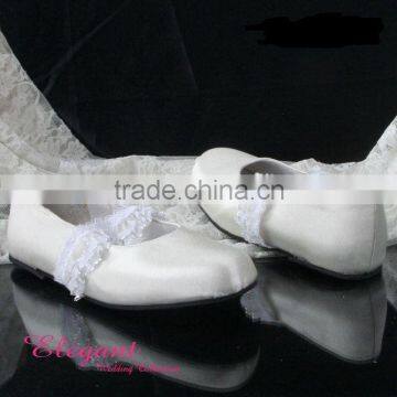 new arrival WS-015 modest and simple wedding shose 2011 cheapest