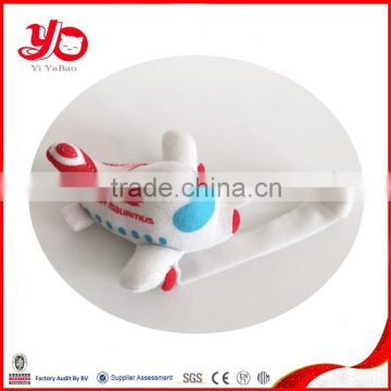 High quality customized plane toys for kids, stuffed plush soft toy plane