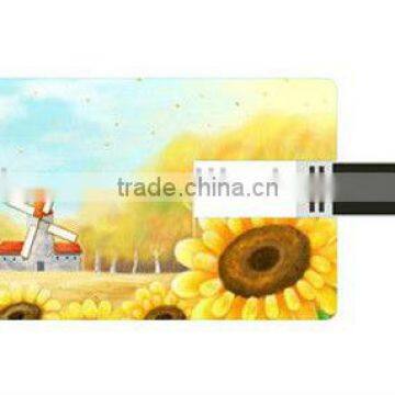 64/128/256/512mb1/2/4/8/16/32/64gb color printing logo business card usb flash memory