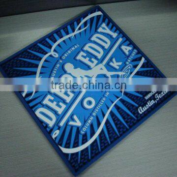 pvc bar mat with size 30x30x1cm