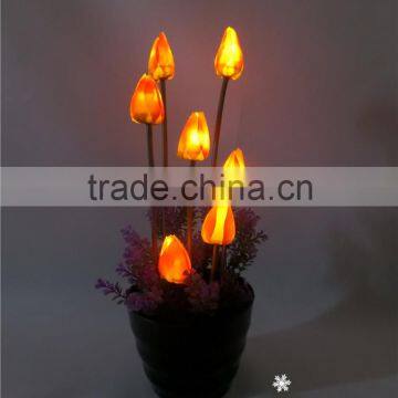 Hot sale new products decorative artificial flowers with light