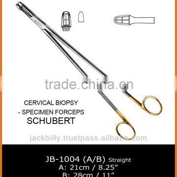 Schubert cervical biopsy forceps, cervical biopsy forceps,012, biopsy forceps,specimen biopsy forceps, biopsy punches