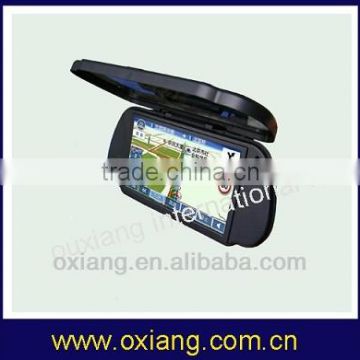 Bluetooth rearview mirror handsfree car kit 7 inchs GPS navigation