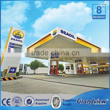 High Quality Pole Standing LED Gas Price Screen Double Side Aluminum Pylon Sign for Gas Station photo-5