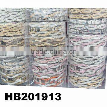 Ladies Fashion Rhinestone Plastic Hairband With Stone photo-6