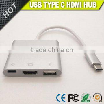 Vision New USB Type C to HDMI Hub Adapter With USB3.1 Female photo-2