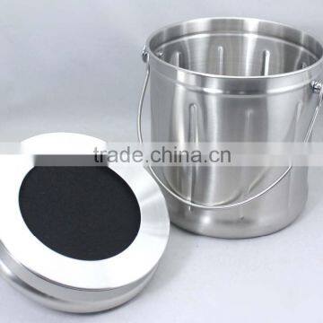 1.5 Gallon Stainless Steel Compost Pail photo-3