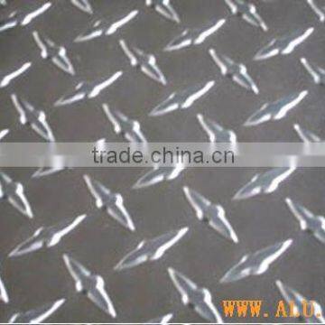 3003 1 bars/3 bars/5 bars embossed aluminum sheet