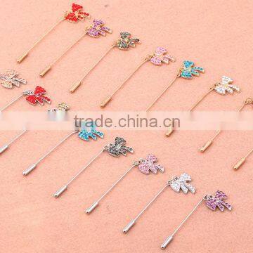 Bowknot Fashionable Design Muslim Hijab Pins China Wholesale Hijab Pins Women Scarf pins