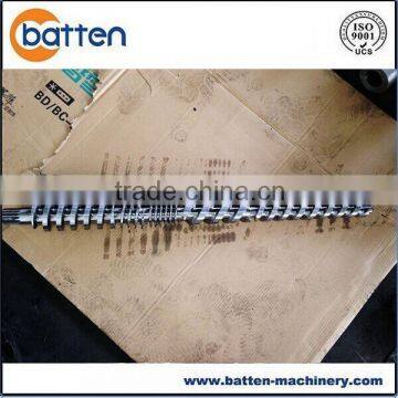 50/103 Bimetallic Conical Twin Screw Barrel for plastic extruder