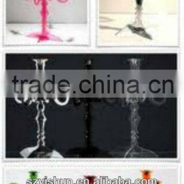 Customized wholesale acrylic candelabra