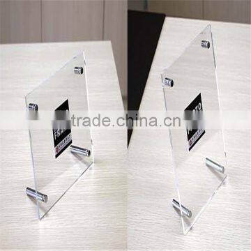 Customizing Promotion Fahsion Acrylic Photo Frame With Magnet photo-2
