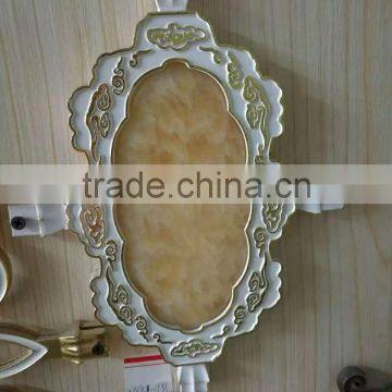 Eco-friendly new designed jade window flower,stone window decoration.