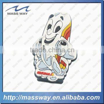 promotional souvenir custom funny 3D soft PVC rubber fridge magnet