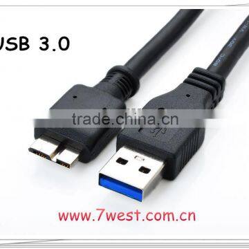 Super Speed USB 3.0 A Male to Micro B Male Cable