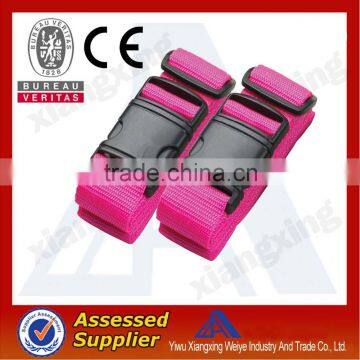 Nylon Strap With Buckle Logo Customized Luggage Belt