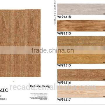 3d ink-jet wooden ceramic floor tile 15X90