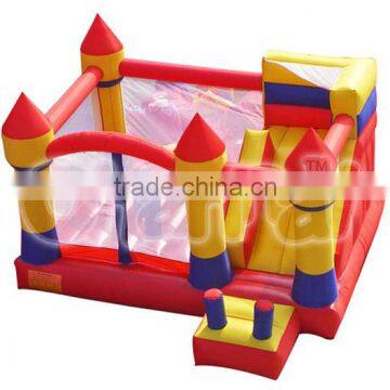 Home use inflatable oxford combo inflatable bouncer with slide