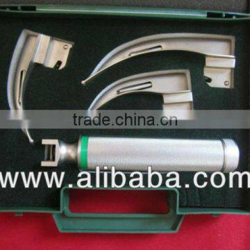 Pediatric Macintosh BLADE- Fiberoptic LED Laryngoscope Set