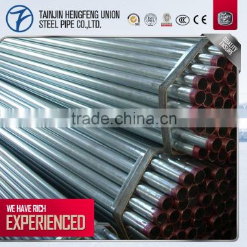 hot sale pre galvanized iron tube price hot sale for green house